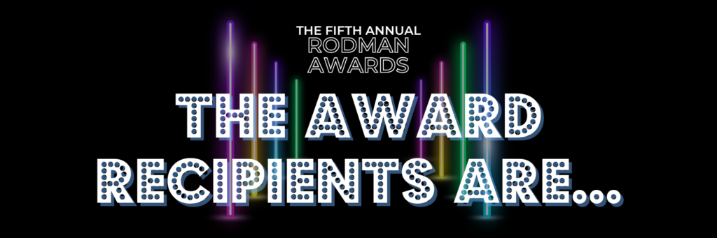 The Award Recipients are...